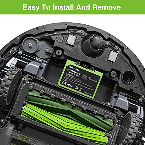 morpilot 14.4V 3200mAh i7 Battery Replacement for iRobot Roomba e and i