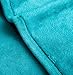 EXQ Home Fleece Blanket Teal Throw Blanket for Couch or Bed - Super Soft Microfiber Fuzzy Flannel Blanket for Adults or Pet (Lightweight,Non Shedding)