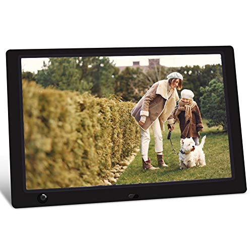 Digital Picture Frame, Jimwey 10.1 Inch 1920x1080 IPS Screen Digital