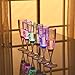 Signstek 6 Set LED Light Wine Flute Light Up Liquid Activated Champagne Glasses