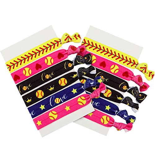 image for Norme 12 Pieces Hair Accessories, Girls Hair Ties No Crease Hair Elast