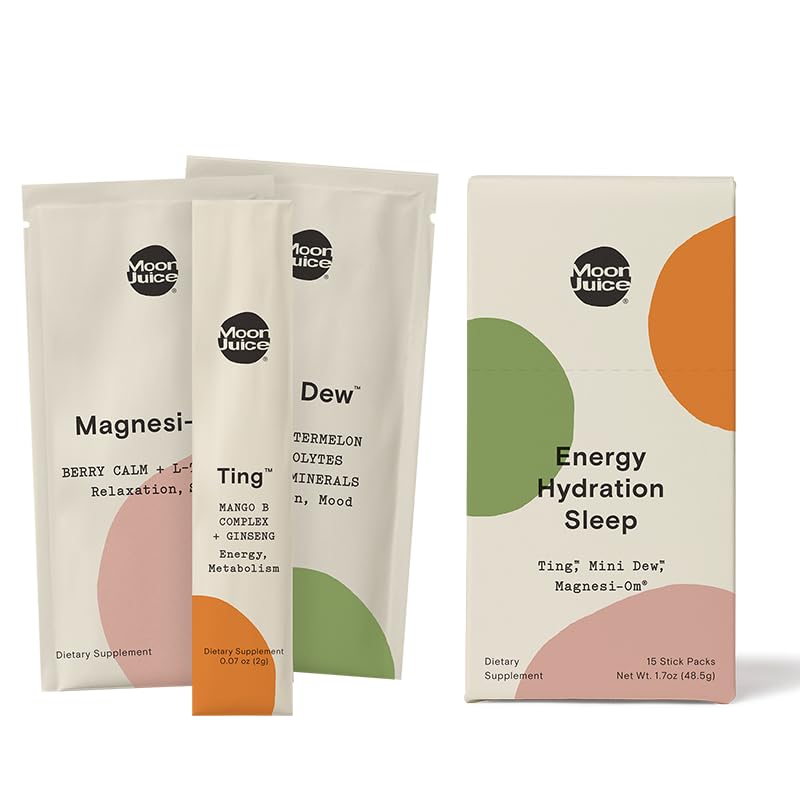 Moon Juice Magnesi-Om, Ting & Mini Dew Stick Set
