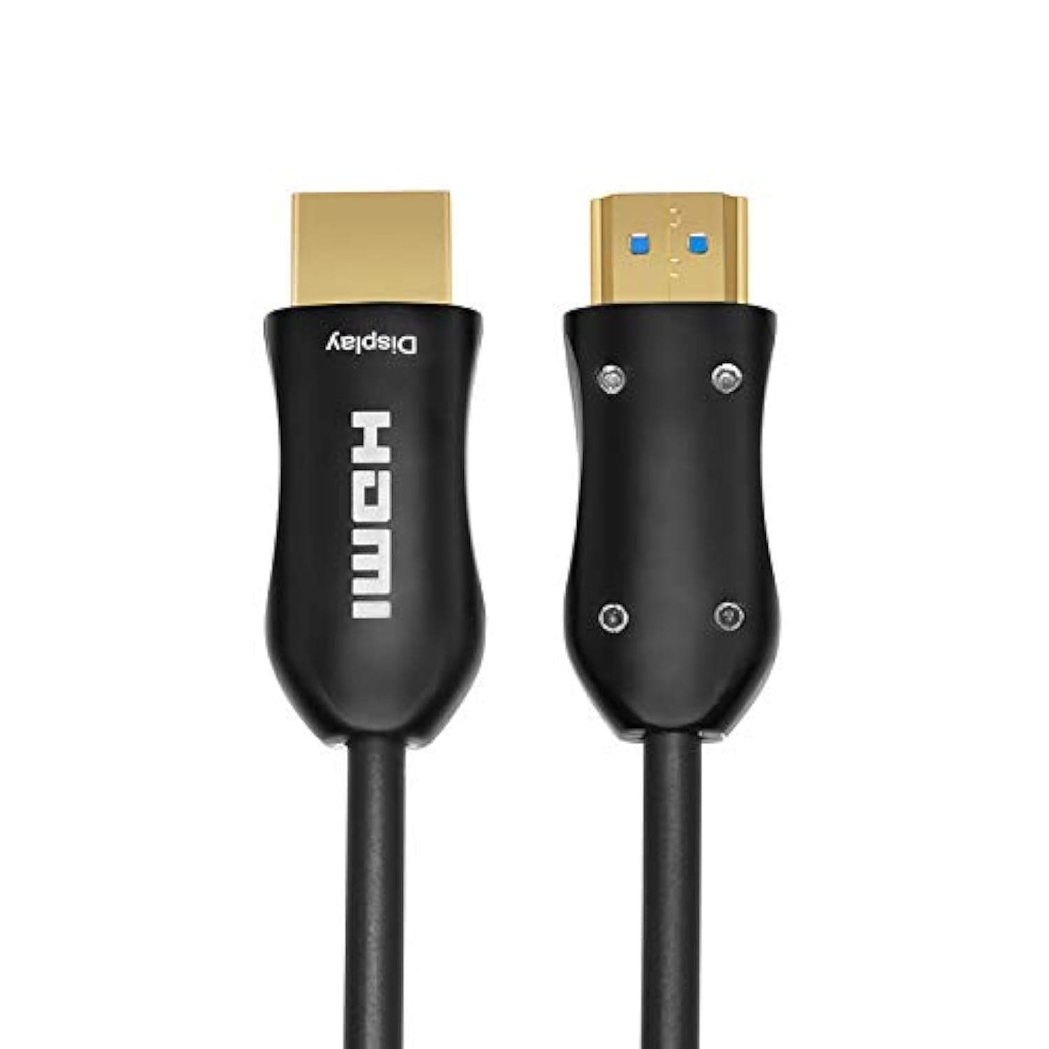 Fiber Optic HDMI Cable 12Meters - ARC HDMI2.0 18Gpbs 4k@60 4:4:4 - PET Braided Cord and Gold Plated Connector ¨C Support 4K, UHD 2160p, HD 1080p, 3D, Xbox 360, PS4, Computer
