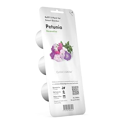 Click and Grow Smart Garden Petunia Plant Pods, 3-Pack
