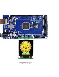 makerfocus visualización TFT LCD de 1.44 inches TFT módulo LCD, 128 x 128 SPI, imagen Graphic visualización a color, 51 STM32 Arduino rutinas para reemplazar 5110 OLED 5 V para Arduino