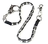 DoubleK Big Skull Biker Key Jean Wallet Chain (28.1