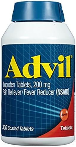 Advil Pain Reliever/Fever Reducer, 200mg Ibuprofen 1Pack (360 Count Each) Ak$Jve Advil-SC