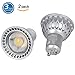 (Pack of 2, Daylight) Sunthin 5w GU10 Led Bulb, 50w Equivalent, Recessed Lighting, GU10 LED, LED Spotlight, 360lm, 45
