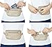 Travelambo Money Belt RFID Blocking Travel Wallet Passort Holder With Bonus RFID Sleeves Minimalist Wallet (RFID sleeves beige)