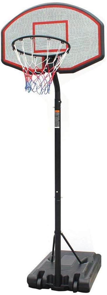 KL KLB Sport Portable Basketball Hoop & Goal Basketball System Height Adjustable Basketball Stand with 36 Inch Backboard and Wheels for Youth Kids Indoor Outdoor Use : Sports & Outdoors