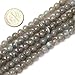 6mm Round Labradorite Beads Strand 15 Inch Jewelry Making Beads