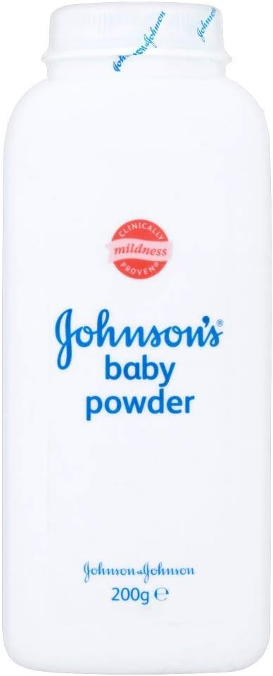 Johnson's Baby Powder 200 g 6 Pack Bundle - Gentle Talcum Powder