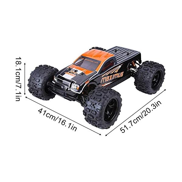 4WD Professionelle Remote Control Car 85km / h High Speed ​​Off Road RC Truck 2,4 GHz Funksteuerung Elektrisches… – Bild 8