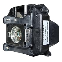 AuraBeam Professional Epson ELPLP68 Projector Replacement Lamp with Housing (Powered by Osram)