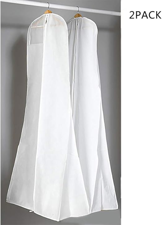 AZX 50 * 40 * 170cm Weiß Hängende Kleidersack Hochzeitskleid Abdeckung
