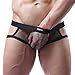 YOOBNG Sexy Men's Briefs Underwear Mesh Fishnet Jockstrap Shorts Underpants