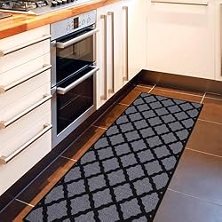 Machine Washable Moroccan Trellis Design Non-Slip