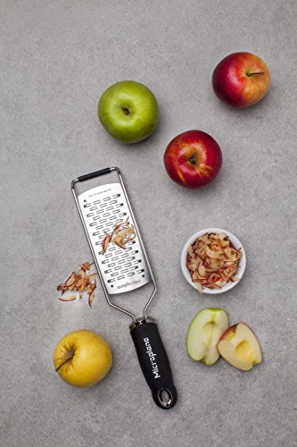 Microplane 45002 Gourmet Series Medium Ribbon Grater, Black