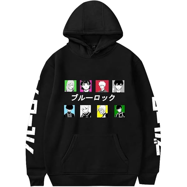 Amazon.com: DJMANMENGG Anime Blue Lock Hoodie Cosplay Merch