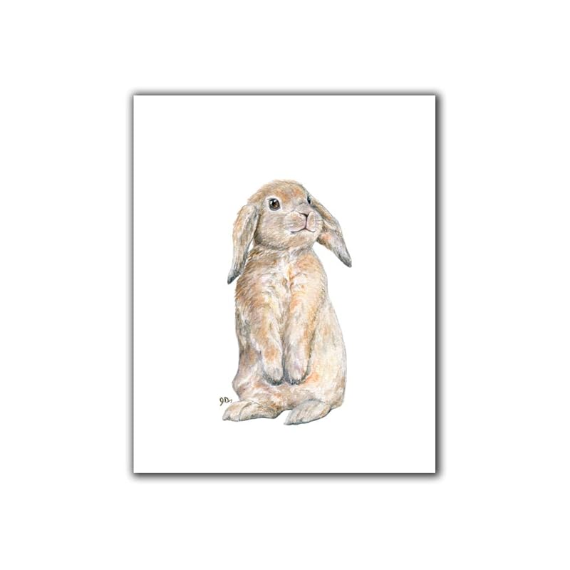 bunny prints for nursery