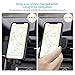 Syncwire 2-in-1 Air Vent Phone Holder, Gravity Automatic Locking Universal Car Cell Phone Mount Compatible iPhone Xs MAX/XS/XR/X/8/8 Plus, Samsung Galaxy S10 Plus/S10/S9/S8/S7/Note Series and More