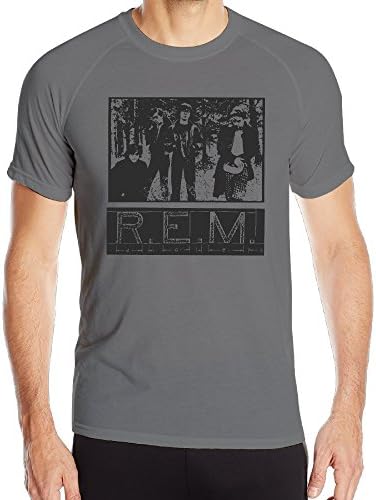 Duola Men's Rem Short Sleeve Sports Latest T-shirts DeepHeather L