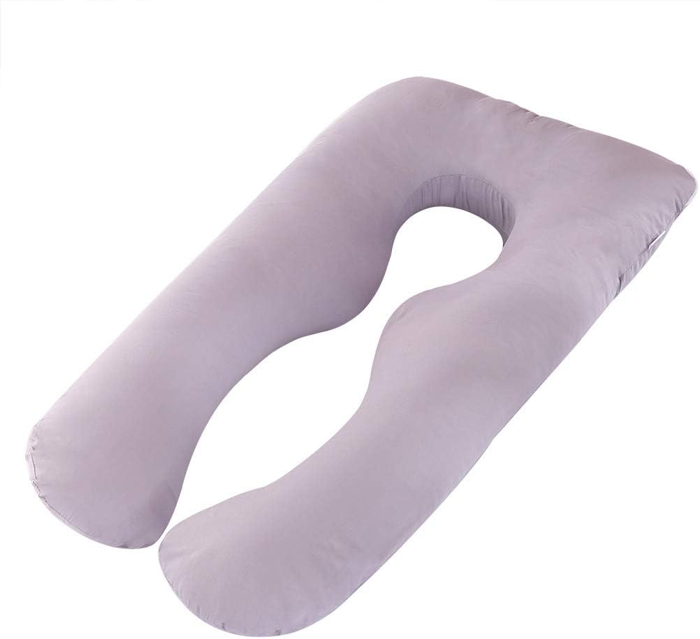 Summer Nap Soft Full Body Pillow, U Shape Luxury Plush Body Support Maternity Pillow for Back, Hip, Knee and Neck Pain Relief