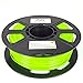 AIO Robotics AIOBRIGHTGREEN PLA 3D Printer Filament, 0.5 kg Spool, Dimensional Accuracy +/- 0.02 mm, 1.75 mm, Bright Green