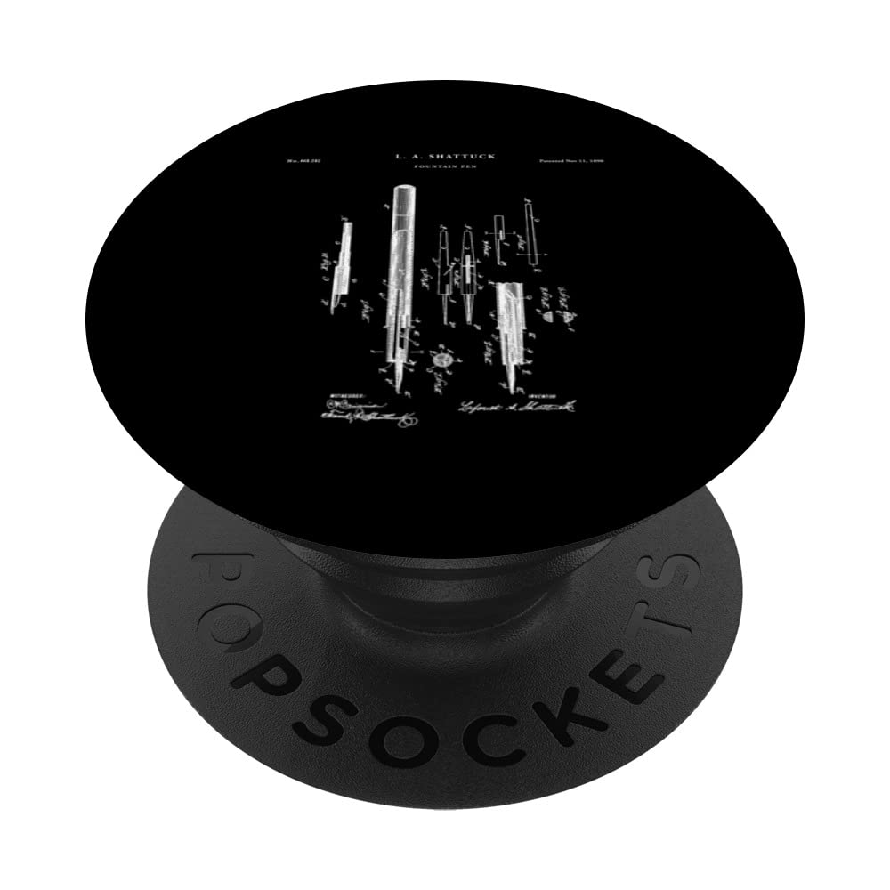 Fountain Pen Patent - Artist PopSockets Swappable PopGrip