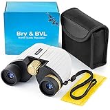 Binoculars for Kids - High Resolution, Shockproof - 8X22 Kids Binoculars for Bird Watching, Best Gift for Boys, Girls - Real Optics Set for Outdoor Toddler Games - Detective and Spy Kids Toys