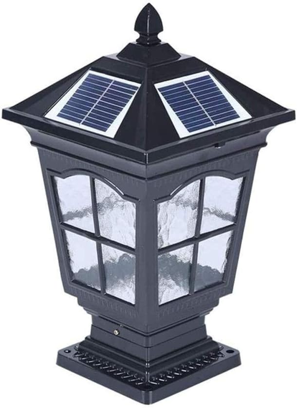 BOOHR Solar Street Light EnergySaving LED Post Lantern
