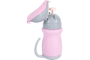 Kisangel Elephant Bottle Pee Toddler and Kid Toddlers Potty for Girl Beach Baby Park Travel Toilet Jar Cup Practical Urination Portable Child Kids Pink， Children Car Lovely