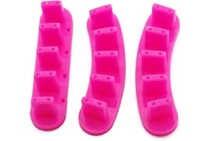 KADS 3pcs/set High Qulity PlasticTip Stand for Practice Use Practice Training Nail Art False Tips Display Training Tool