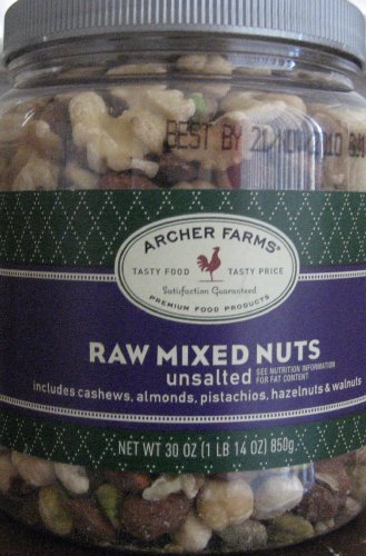 Archer Farms Raw Mixed Nuts Unsalted 30oz