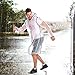 ACVCY Rain Poncho for Men,Disposable Lightweight Rain Jacket with Drawstring Hood, Women Clear Transparent Rain Coat with Hood Rain Jacket