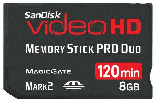 SanDisk SDMSPDHV-008G-A15 8GB Video HD MSPD Memory Card