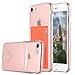 iPhone 8 / 7 Case, LONTECT Ultra Slim Thin Crystal Clear Flexible TPU Case with Card Slot for Apple iPhone 8 / 7