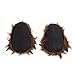 Plush Bear Paw Animal Slippers (Brown, Medium)