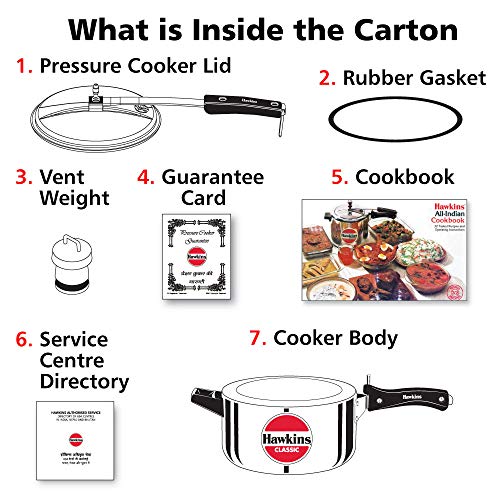 Hawkins Classic CL40 snelkookpan, 4 l, aluminium, klein, zilverkleurig - Image 6
