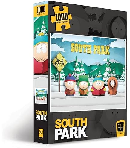 Winning Moves South Park Gioco Da Tavolo - Puzzle 1000 Pezzi - Multicolore, WM03171-ML1-6