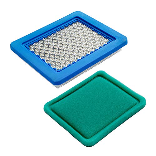 HOODELL 491588s Air Filter with Pre Filter, Compatible for Briggs and Stratton 491588, Toro 20332, Craftsman 3364, Premium Lawn Mower Air Cleaner