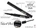 Aesthetica Brow Sculpting Duo - Eyebrow Definer/Brow Gel (Black)