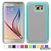 Galaxy Note 5 Case,Samausng Galaxy Note 5 Case [Shockproof] [Drop Protection] TPU&PC Hybrid Dual Layer Full-Body Protective Case Cover for Samsung Galaxy Note 5 (Hot Blue)