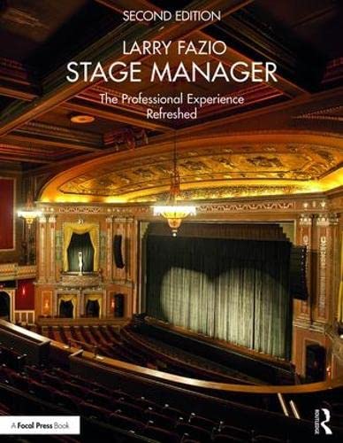 Stage Manager:Professional Experience