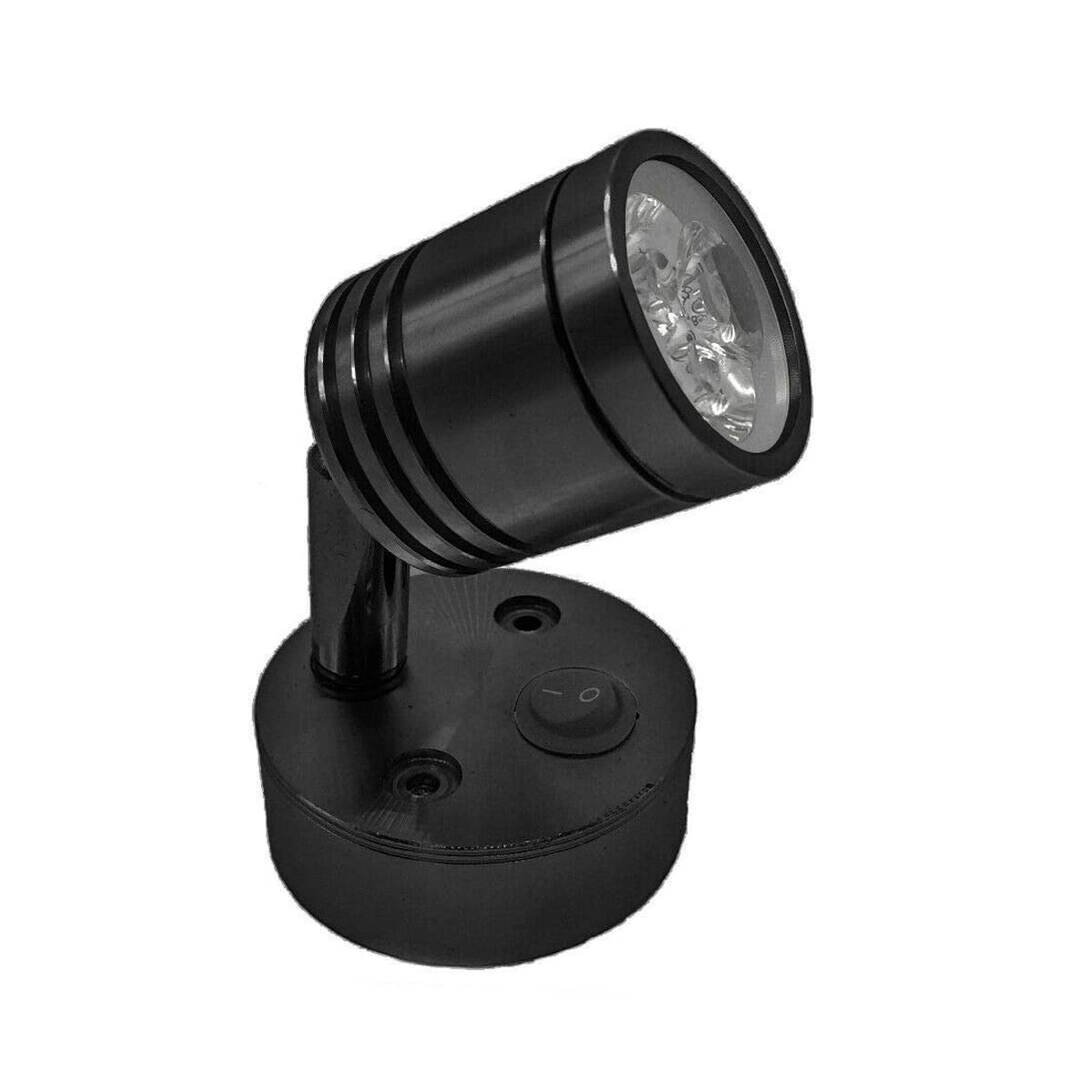 MASO 12V LED Spot Reading Light Camper Van Caravan Boat Motorhome RV Interior Light Warm Wall Lamp