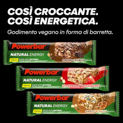 Natural Energy Cereal Bar + Magnesium (18x40g) Fragola e Mirtillo Rosso - Barre - Barrette energetiche