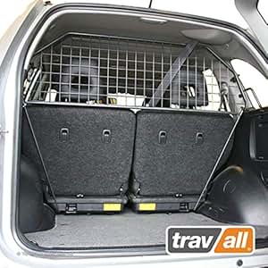 Travall Dog Barrier For Toyota RAV4 (2018-Now) - Heavy Duty Steel Trunk Guard, Tailored Fit Pet Divider