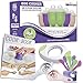 Hag and MaTH 6 Egg Cooker Cups for Boiling or Microwave, Hard Boiled Egg Maker Without the Shell, Pack of 6 Silicone Egg Poacher Cups and Lids + Bonus Items