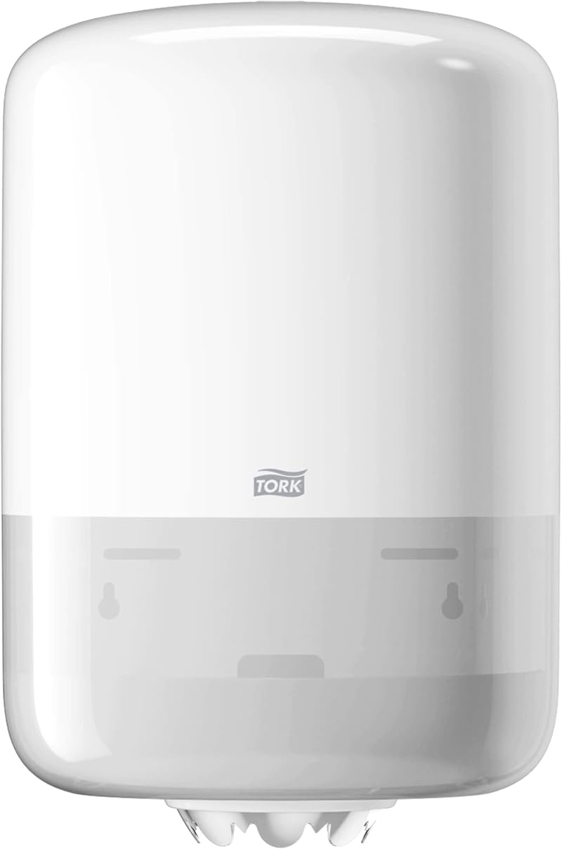 Tork W5526 Centrefeed Dispenser White M2 Robust Elevation 239x360x227mm