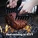 Meat Claws Kwanan Bear Claw Meat Shredder Set of 2 Pulled Pork Shredder Claws- Heat Resistant Nylon-BBQ Grill Tools and Smoking Accessories for Carving, Handling, Lifting, Grilling